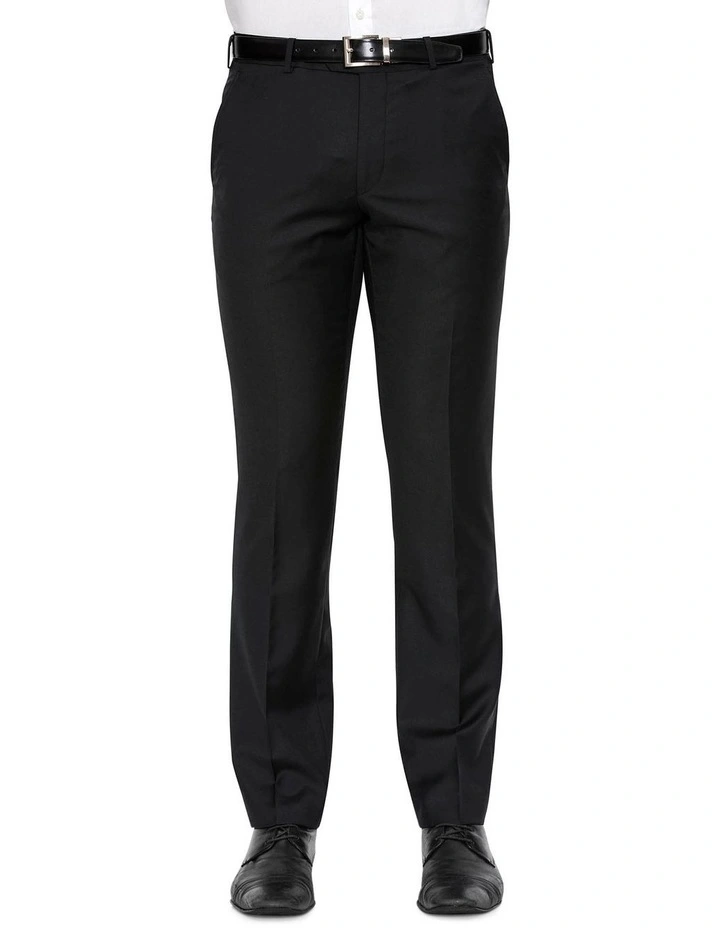 Machine Washable Black Jett Trouser F262