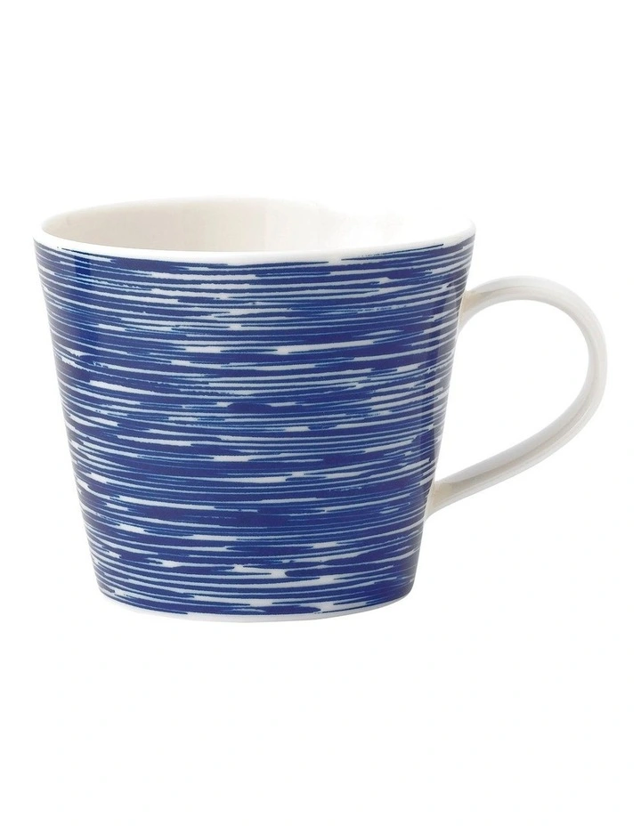 Pacific Texture Mug Blue/White