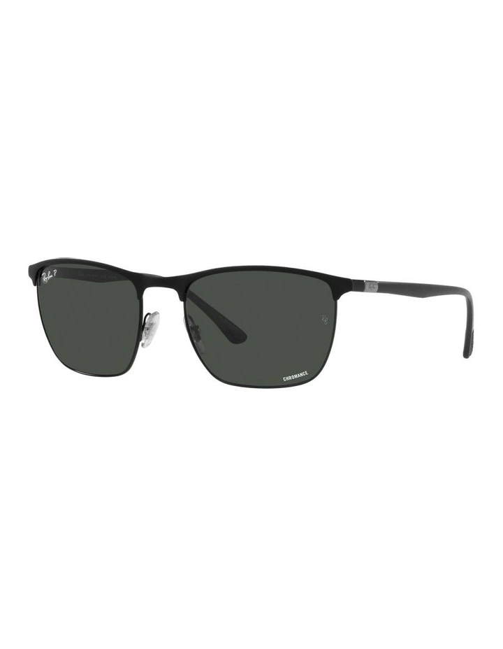 RB3686 Chromance Black Polarised Sunglasses