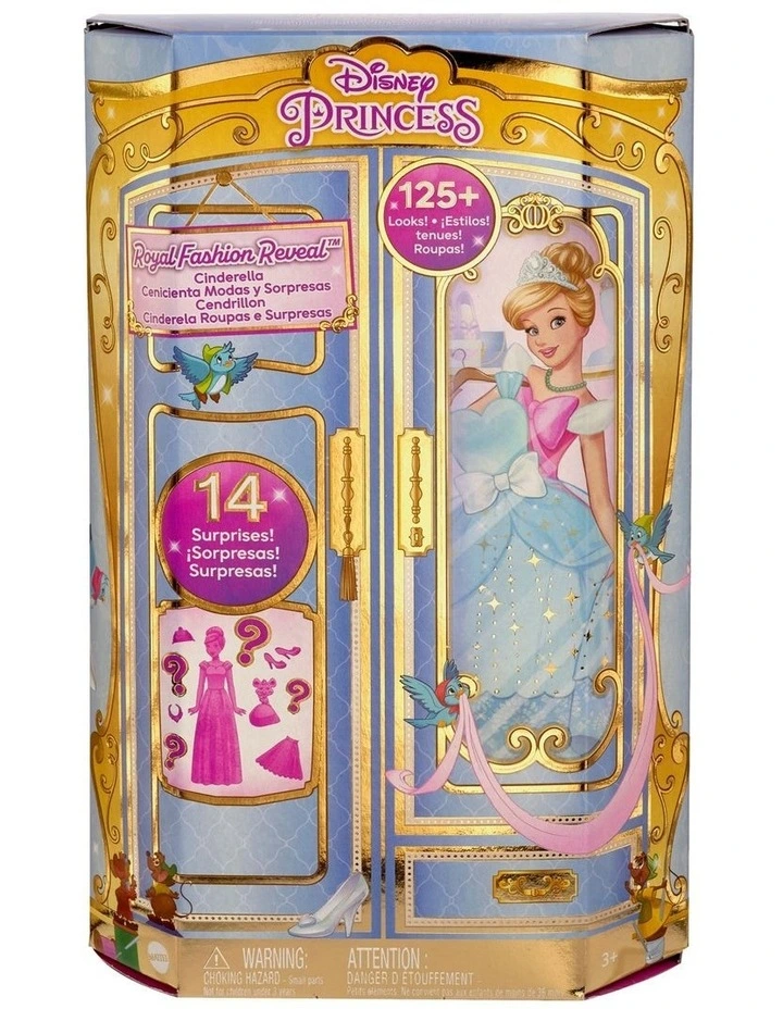 Royal Fashion Reveal Cinderella Doll