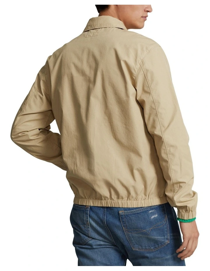 Bayport Poplin Jacket in Beige