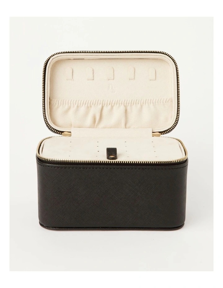 Vanity Case Jewel Box in Black