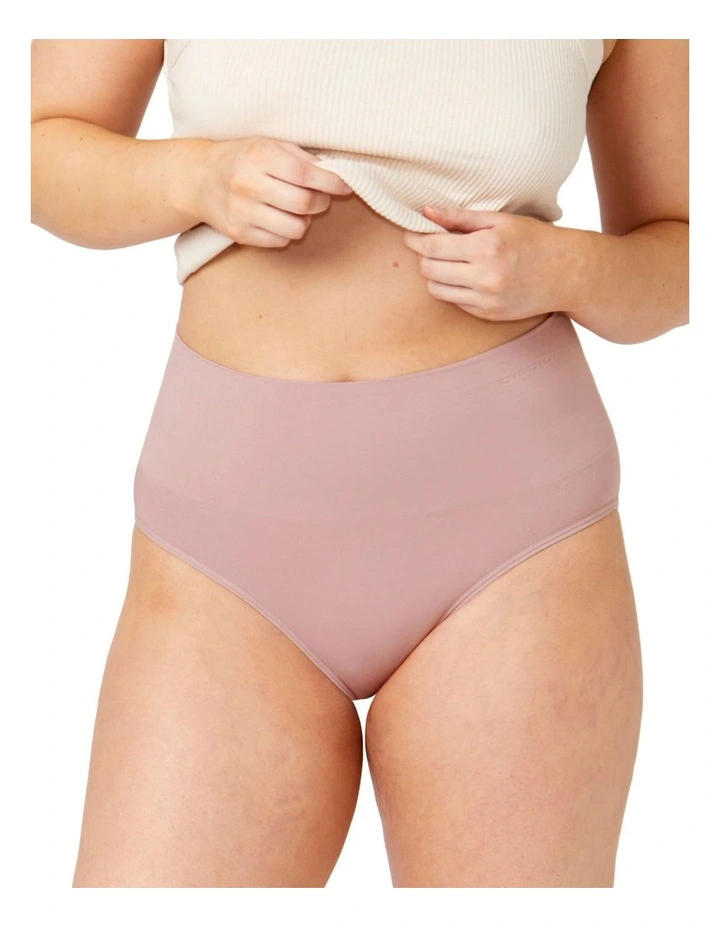 Seamless Smoothies Full Brief 2 Pack in Elderberry/Moonscape