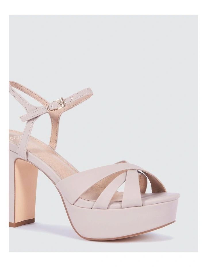 Luella Heels in Nude