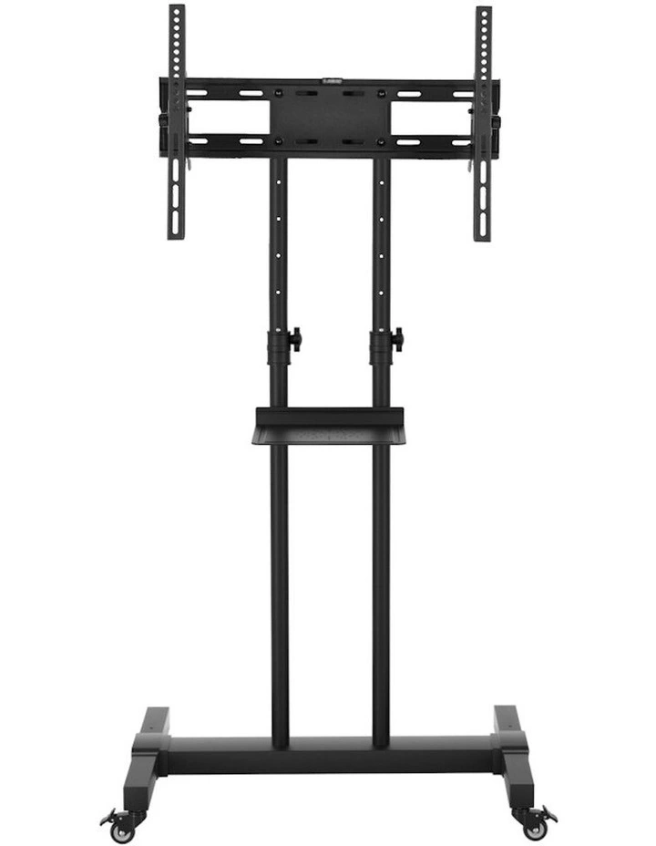 Mobile TV Stand with Mount Bracket (Fits 23-65inch TV) in Black