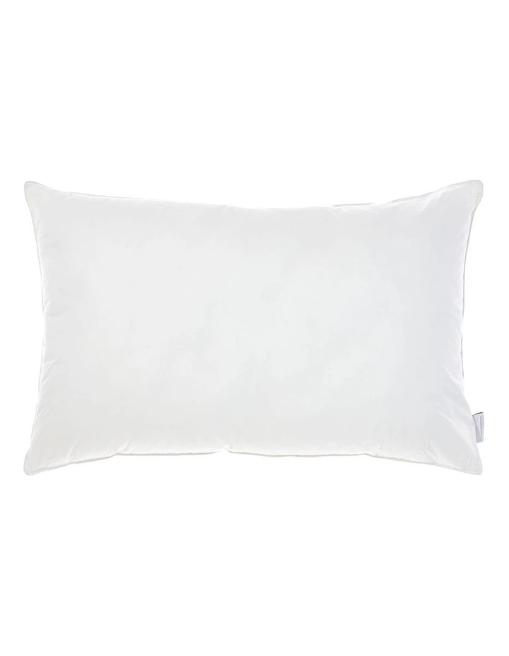 Bamboo Pillow in White