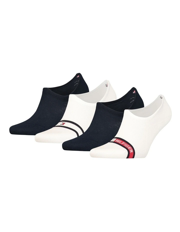 Sport Liner Socks Gift 4 Pack in Multi