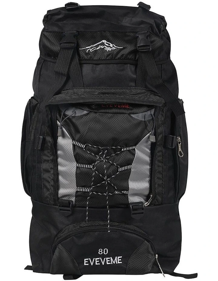 Military Tactical Hiking Backpack in Black