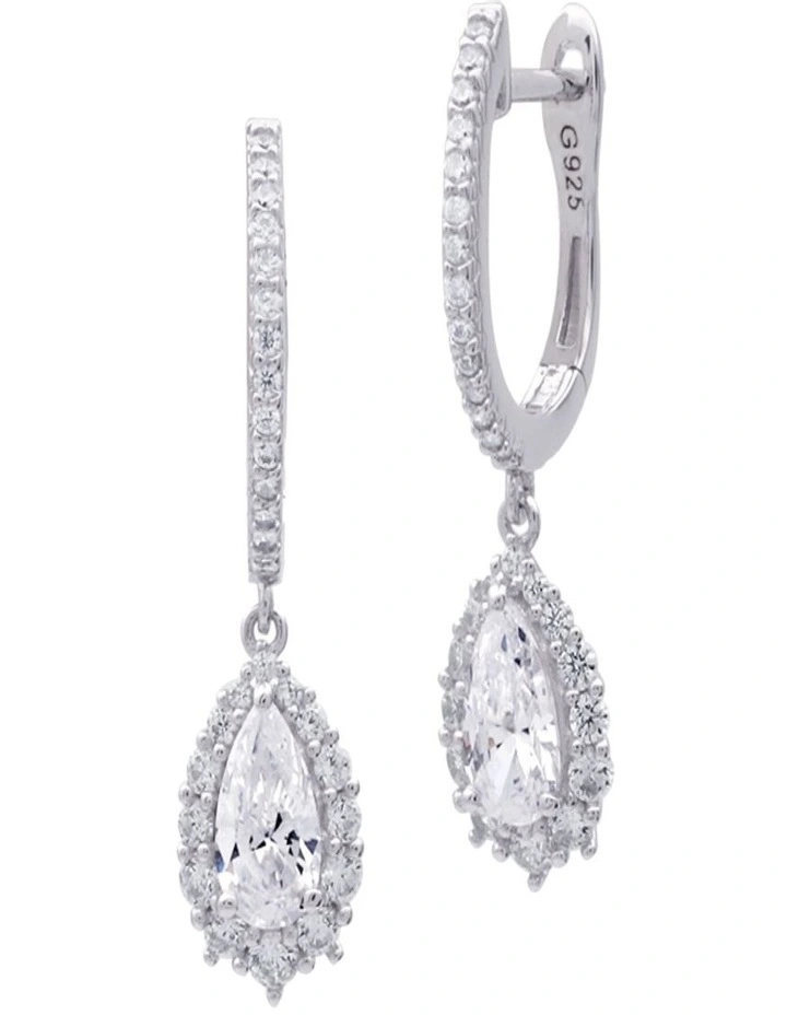 Christmas Journey Elegant Earrings in Silver