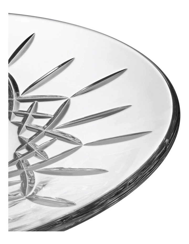 Lismore Decorative Plate 30cm in Clear