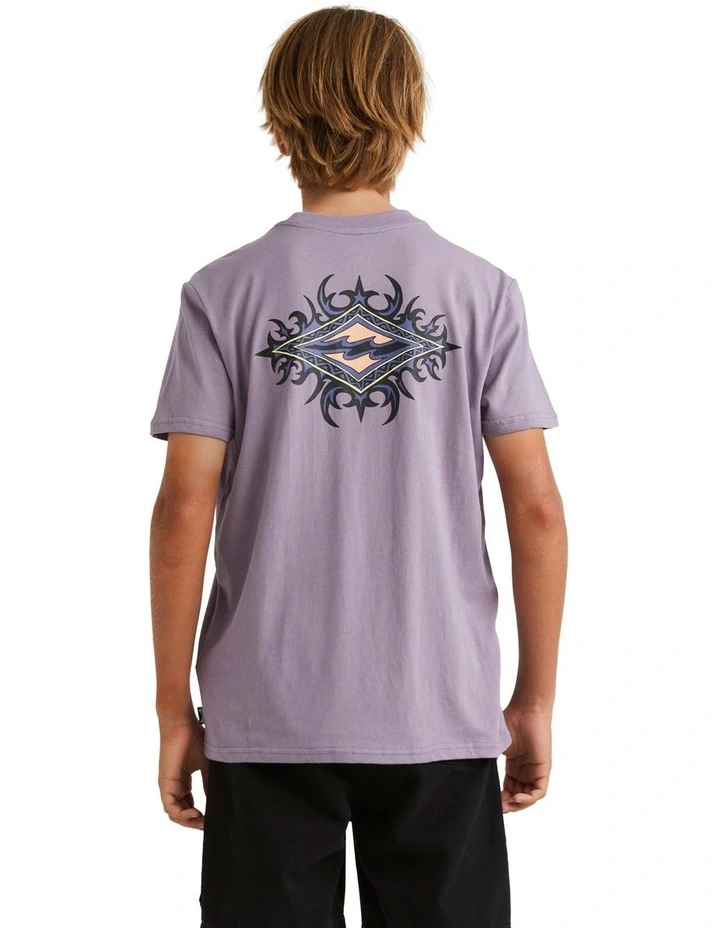 Tribe Core T-shirt in Purple Ash