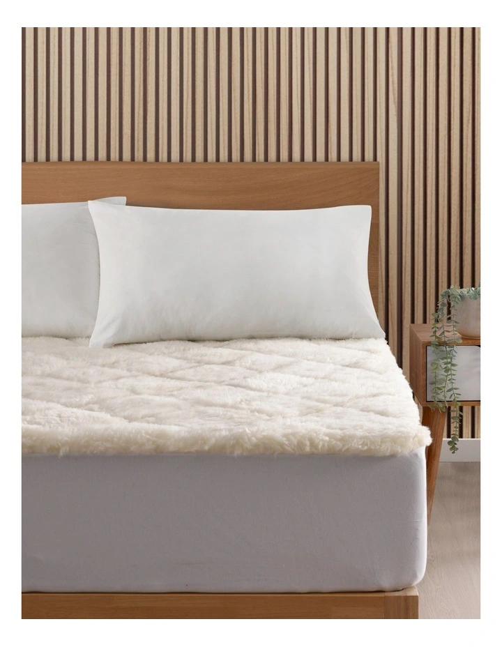 All Season Wool Reversible Underlay in White