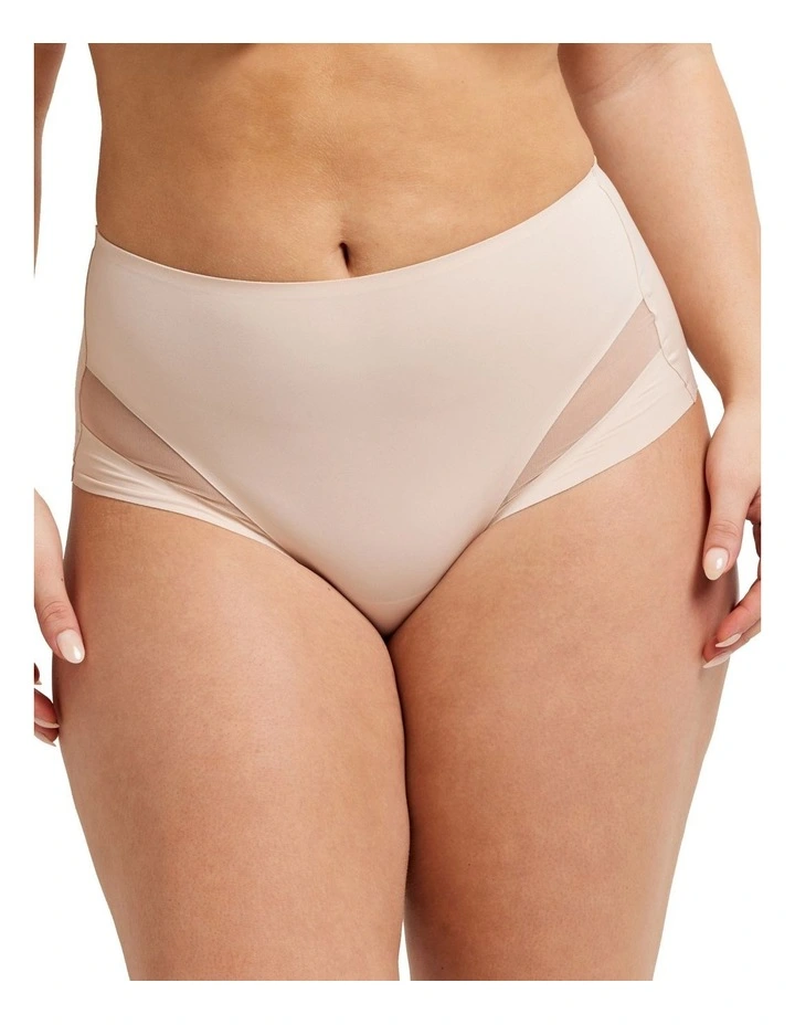 Sleek & Smooth Full Brief in Blush