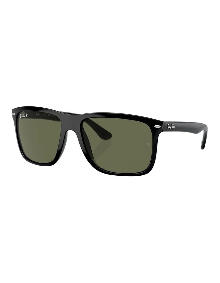 Boyfriend Polarized Sunglasses Two in Black