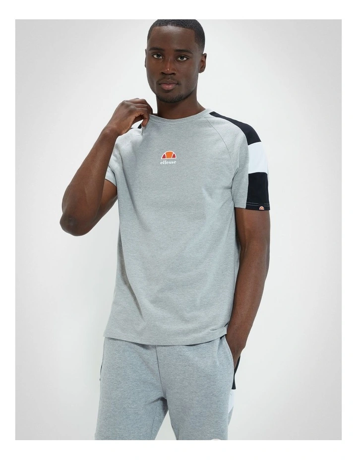 Fosha Tee in Grey Marl
