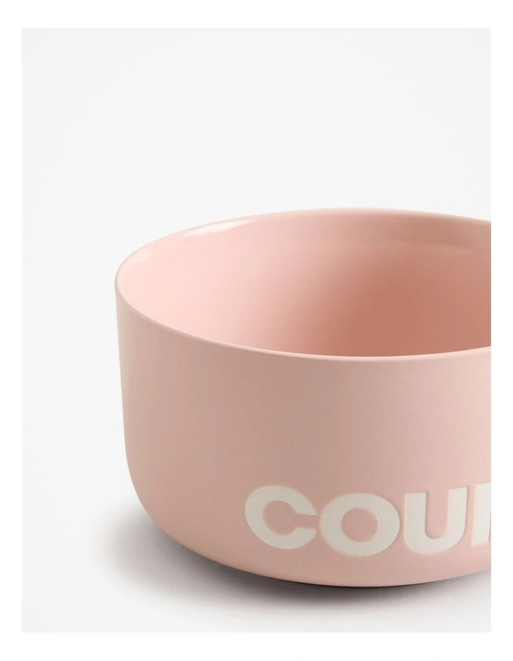 Demm Breakfast Bowl in Rose