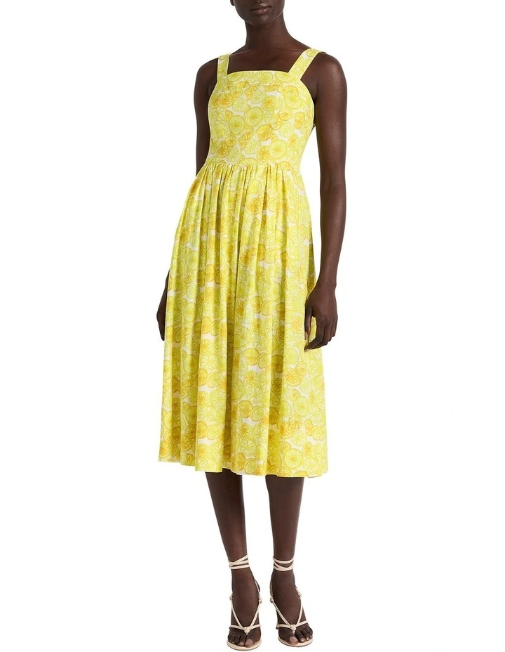 It's A Zest-ival Dress in Lemon Multi