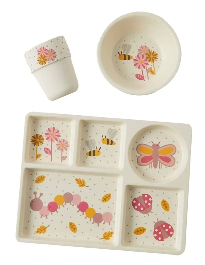 Jiggle & Giggle Little Critters Divider Dining Set 3 Piece in Multi