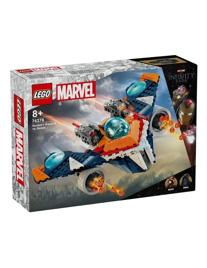 Super Heroes Marvel Rocket's Warbird vs Ronan 76278