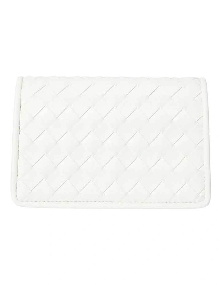 Super Bag in White Weave