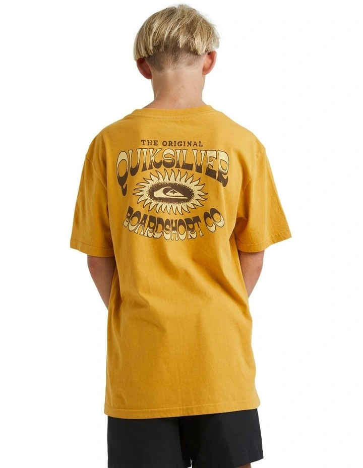 Highlite Reel Oversized T-shirt in Mustard
