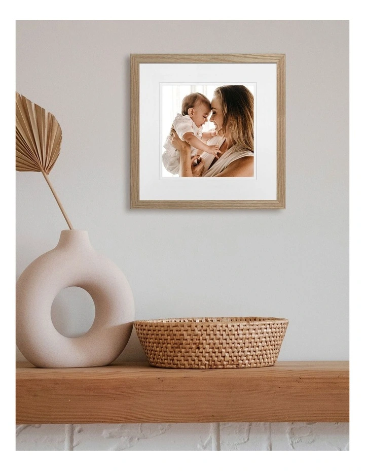 Decorator Photo Frame 30x30/20x20cm in Natural