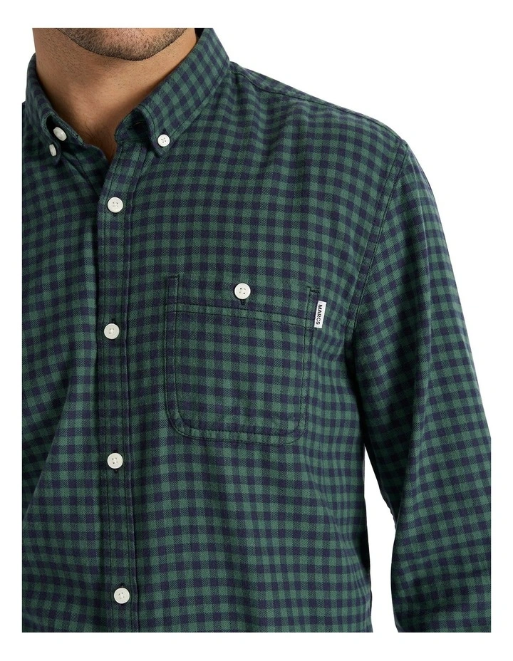 Holland Check Shirt in Pine Check