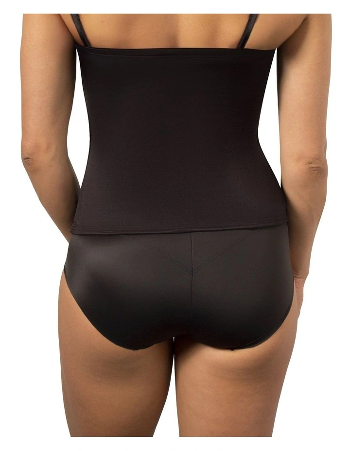 Inches Off Waist Cincher in Black