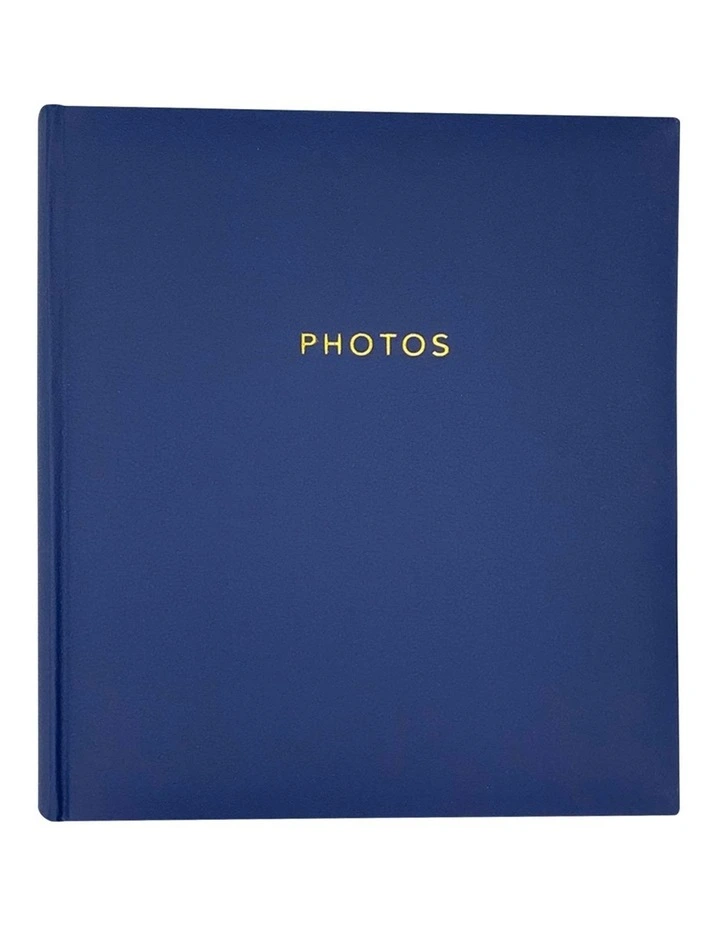 Photo Album Slip-in 4x6 500 Photo in Havana Blue