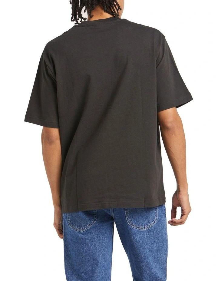 Limited Baggy Tee in Worn Black
