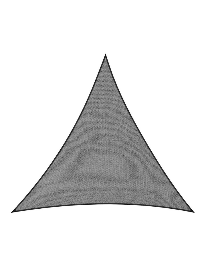 Outdoor Triangle Shade Sail 5x5x5m in Grey