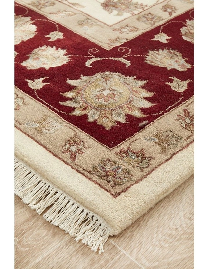 Indian Hand Knotted Wool With Silk Rug 304X241cm