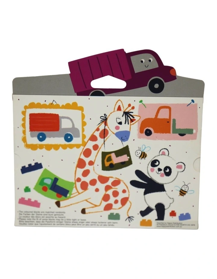 Truck Block Crayons