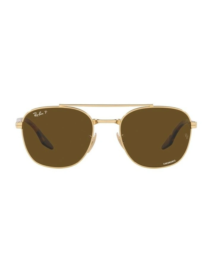 RB3688 Chromance Gold Polarised Sunglasses