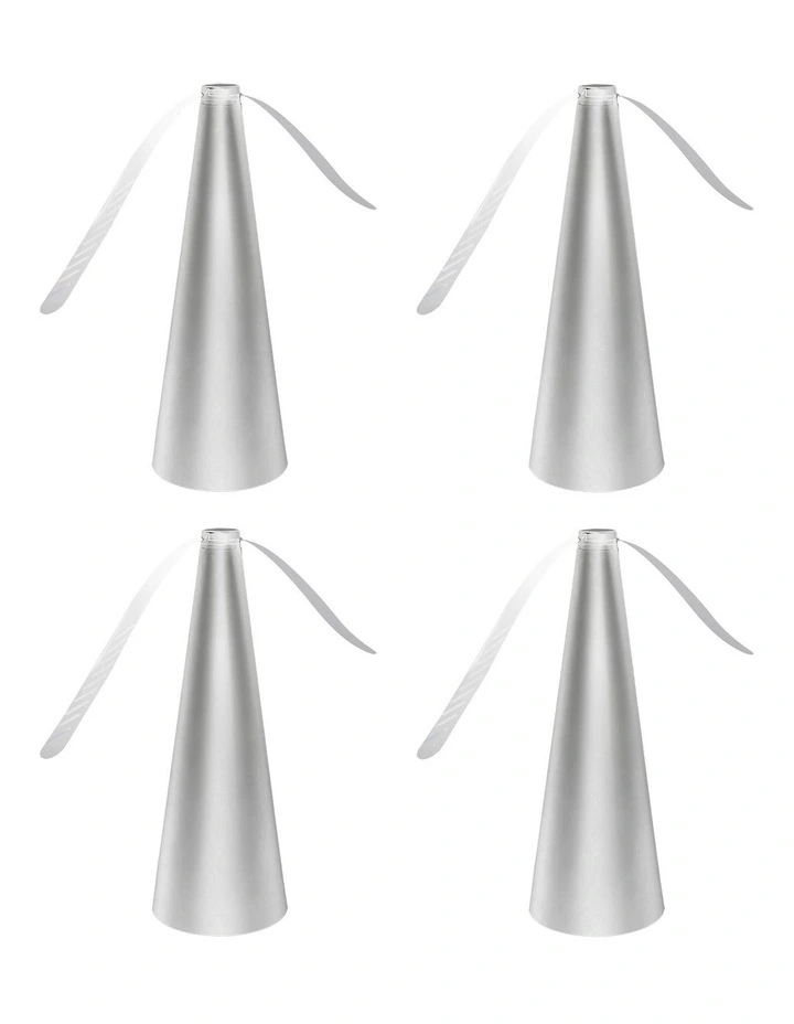 Havana Outdoors Portable Fly And Mosquito Tower Fan 4 Pack in Silver
