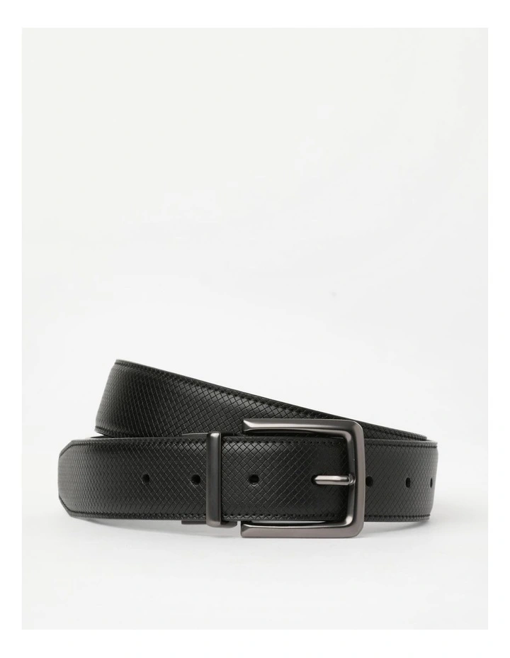 Reversible Belt in Black