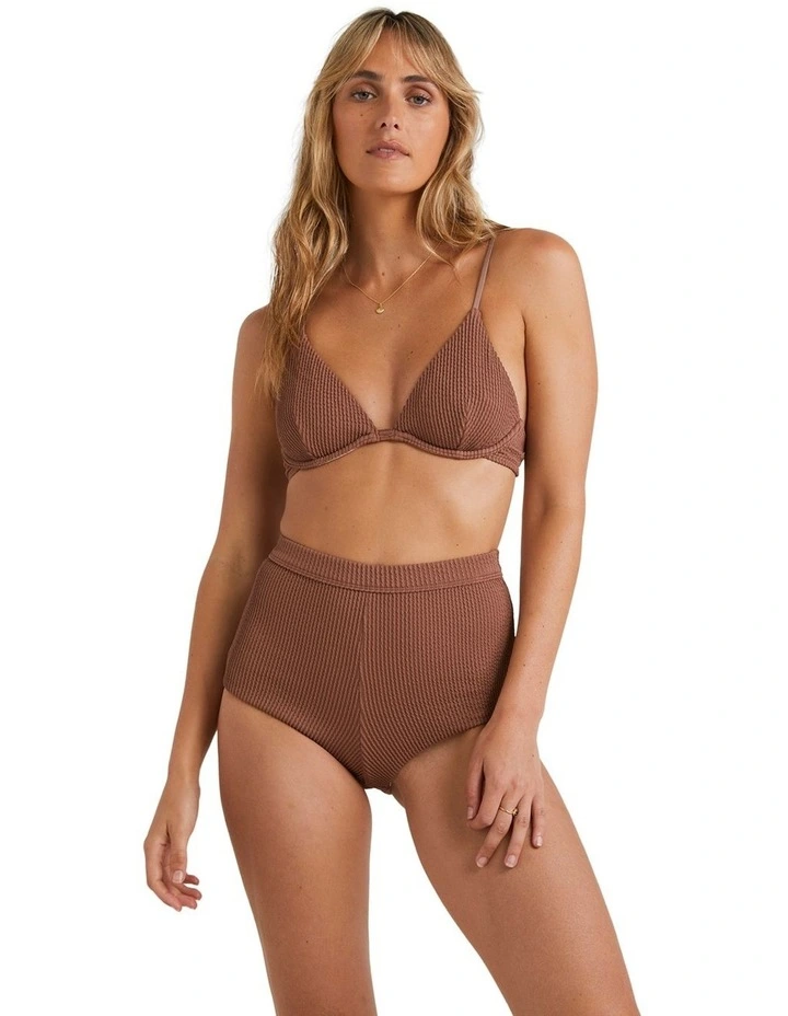 Summer High Reese Underwire Bikini Top in Clove