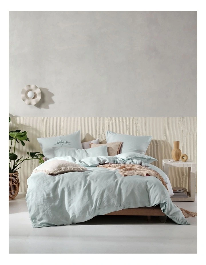 Nimes Quilt Cover Set In Sky