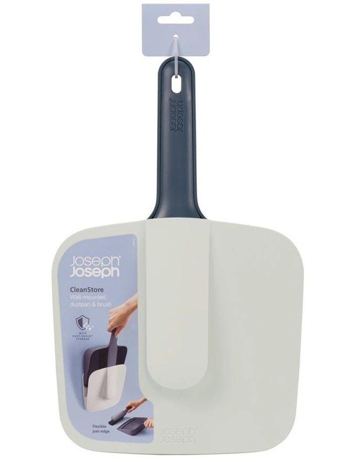 Clean Store Dustpan and Brush in Blue