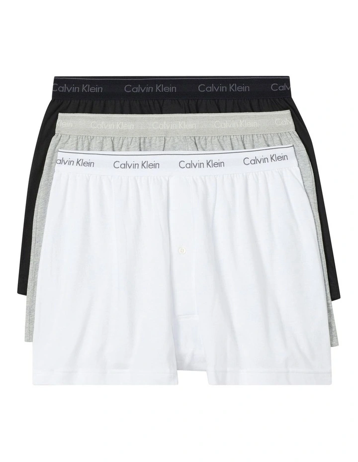 Classics Knit Boxer 3 Pack in Multi