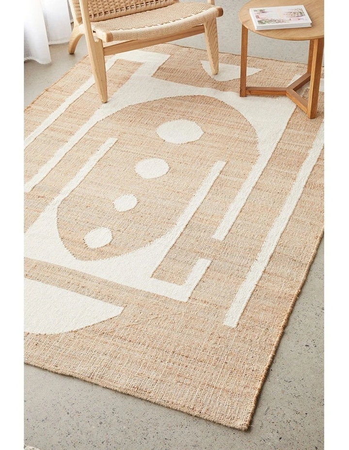 Sahara Zelda Rug in Natural