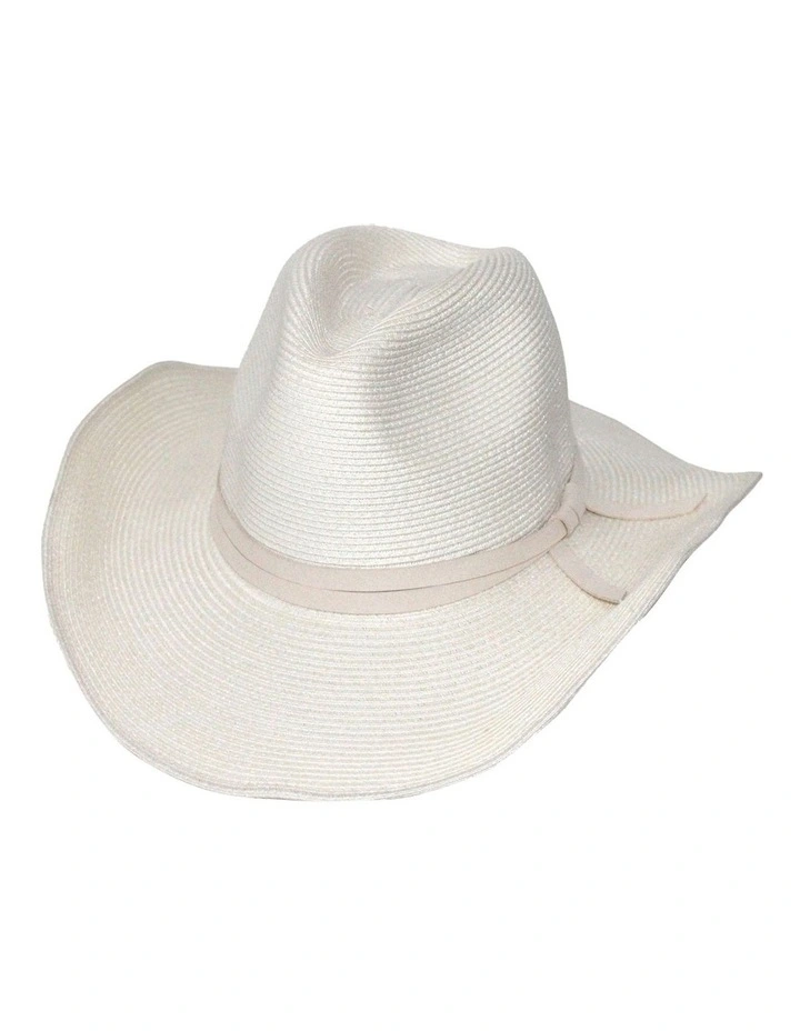 Rio Cowboy Hat in Ivory