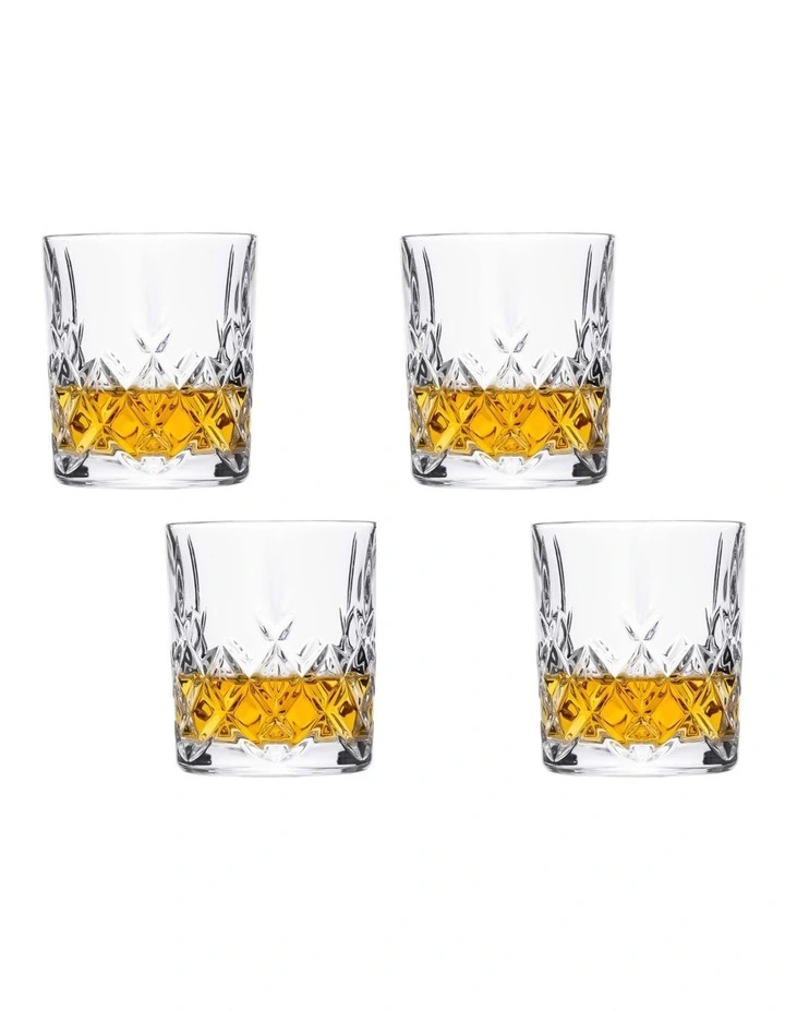 Mayfair Whiskey Double Old Fashioned Set of 4