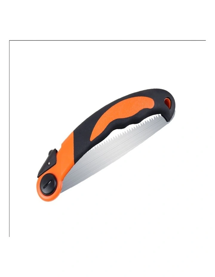 Camping Foldable Flip Tree Trimming Hand Saw8-Inch in Orange