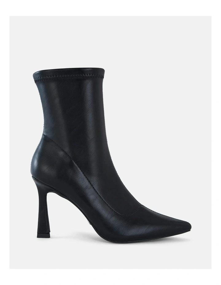 Kroc Zip Sided Boots in Black