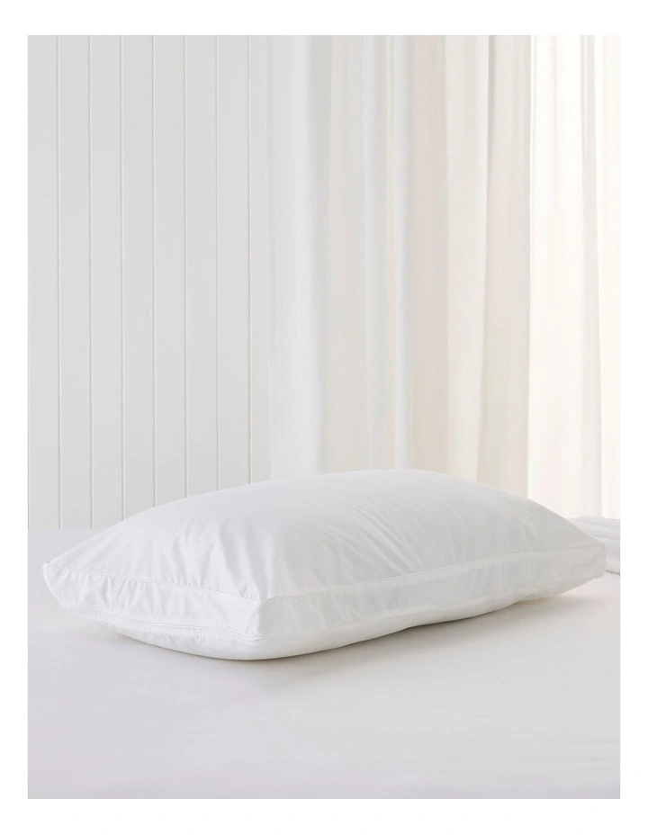 Classic Junior Polyester Pillow in White