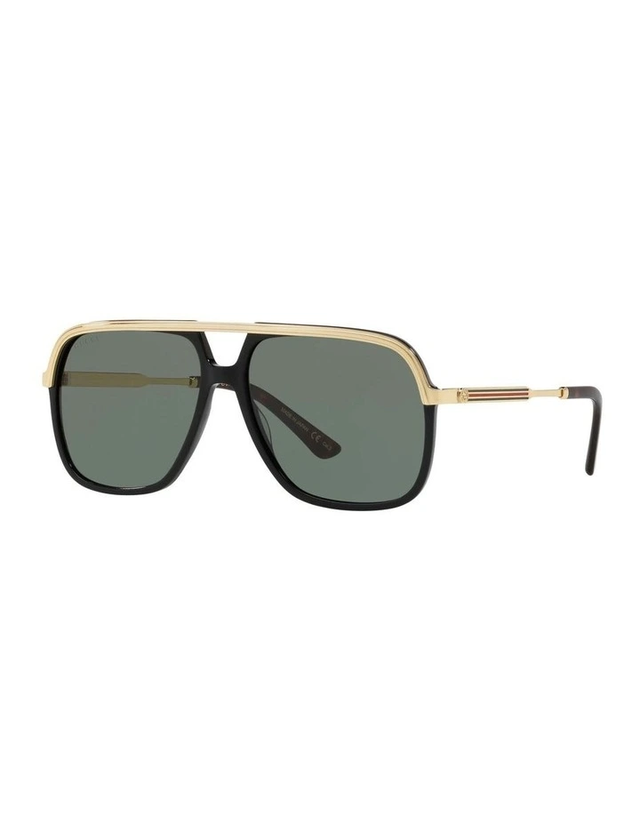 GG0200S Gold Sunglasses