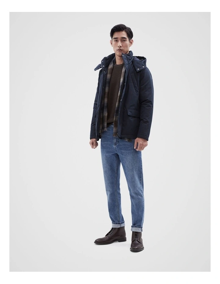 Everyday Parka Jacket in Navy