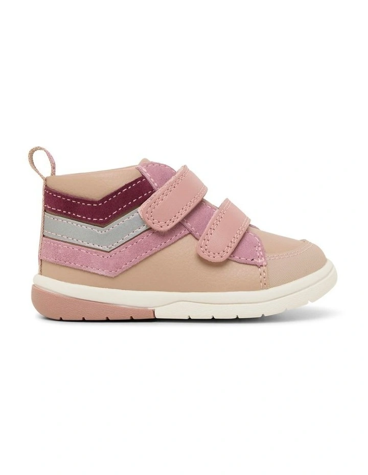 Start Chevron 231313 Self Fastening Boots in Pink