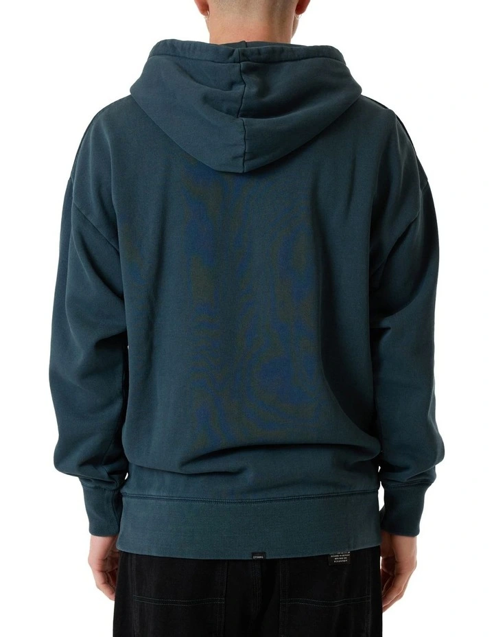 Minimal Slouch Pull On Hood in Petrol
